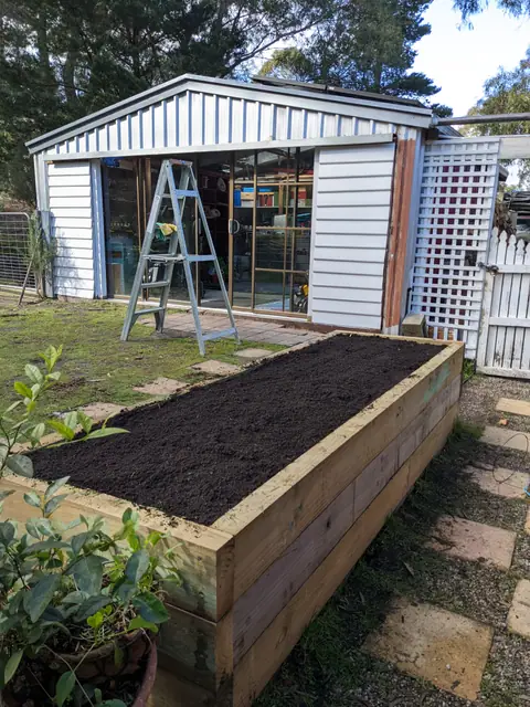 Small garden bed project image 9